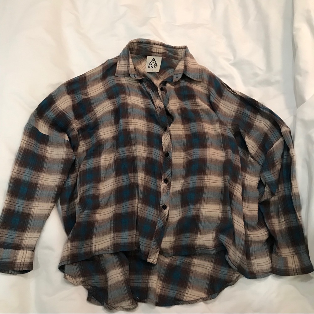 Unif Cold Shoulder Flannel
